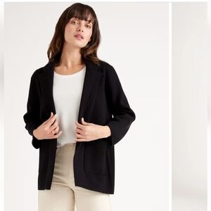 Quince Organic Cotton Stretch Blazer NWT 2 Sizes XS & XL